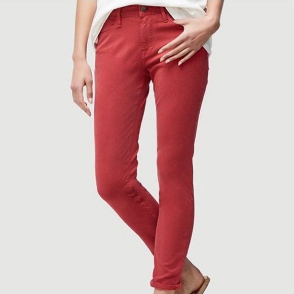 Frame Le High Skinny vintage red 5 pocket jeans pants sz 25 - Picture 2 of 10